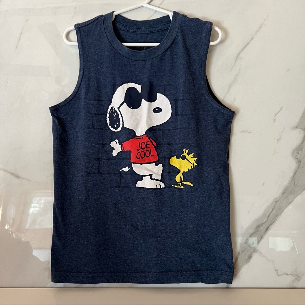 Peanuts Blue Snoopy Tank Top